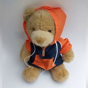 Vintage Build-A-Bear Retired Plush Stuffed Animal 1990's w/ jacket